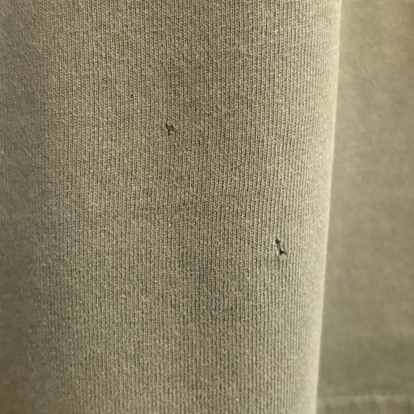 CAT Olive Green Cotton T-Shirt with Pocket & Logo - Picture 8 of 12